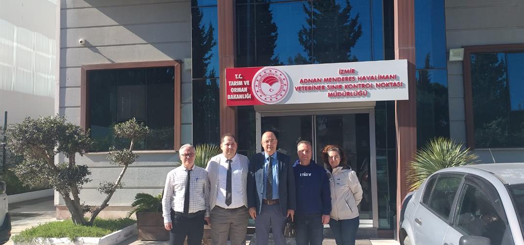 Bornova Veteriner Kontrol Enstitü Müdürü Dr. Özhan TÜRKYILMAZ'ın ziyaretleri